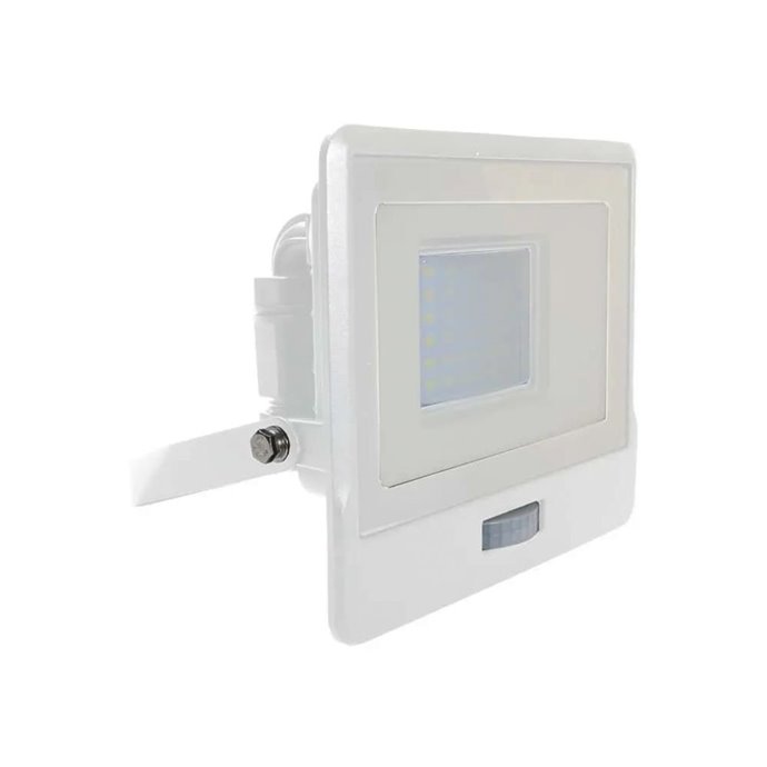 30W LED PIR Sensor Floodlight Samsung Chip White Body 6500K 30W LED PIR Sensor Floodlight Samsung Chip White Body 6500K