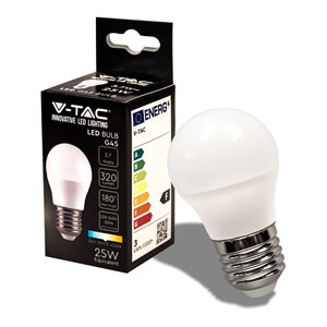 LED Bulb 3.7W E27 G45 4000K