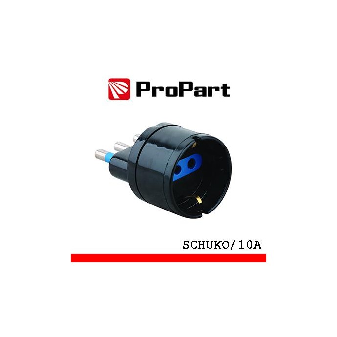 Adattatore schuko spina16A polybag