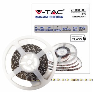 LED Strip SMD5050 60LEDs 24V 6500K IP20