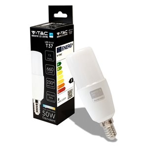 LED Bulb Samsung Chip 7.5W E14 T37 Plastic 6500K