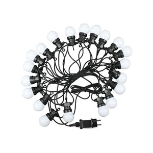 0.5W LED String Light 10m with 20 Bulbs EU 6000K