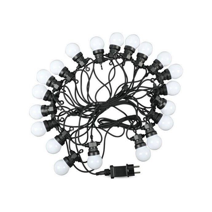0.5W LED String Light 10m with 20 Bulbs EU 6000K 0.5W LED String Light 10m with 20 Bulbs EU 6000K