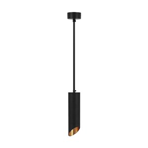 1*GU10 Hanging Pendant Black D:55*300mm