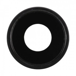 Cornice fotocamera posteriore e obiettivo per iPhone 8 Nero