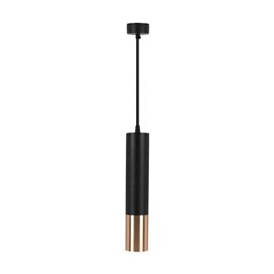 1*GU10 Hanging Pendant Black + Gold D:60*300mm