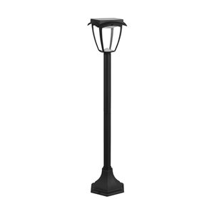 2W LED Solar Stand Lawn Black Body 3000K+6000K