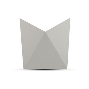 5W LED Wall Light Grey Body IP65 3000K