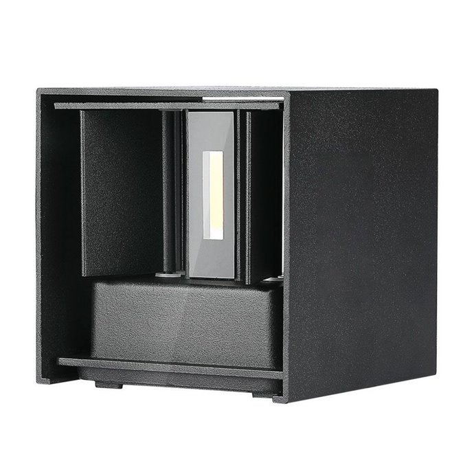 11W LED Wall Lamp with Bridgelux Chip Black 4000K Square 11W LED Wall Lamp with Bridgelux Chip Black 4000K Square