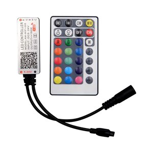 WiFi ControLED with Remote Control 3In1+RGB 28 Buttons