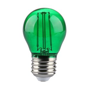 2W G45 LED Green Color Filament Bulb E27