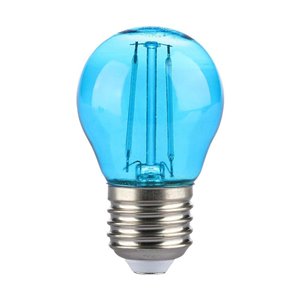 2W G45 LED Blue Color Filament Bulb E27