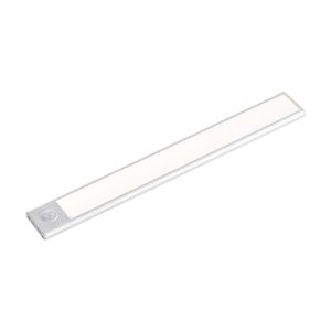 Lampada LED da armadio ricaricabile USB 2W Sensore PIR Colore argento 40cm 4000K IP20