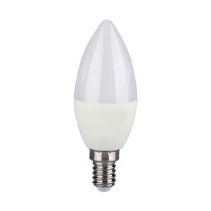 4.8W Smart Candle Bulb with RF Control(24 Buttons) RGB+3000K Dimmable E14