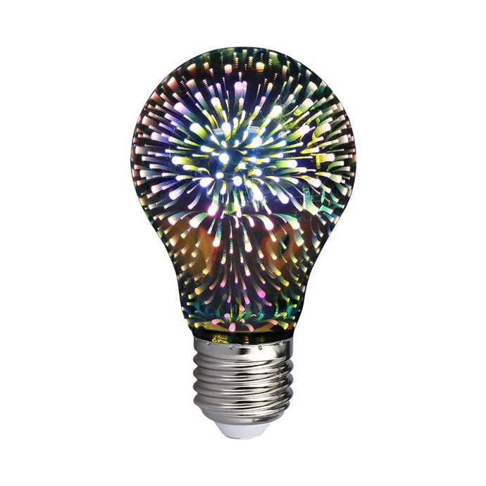 3W A60 LED 3D Filament Bulb 3000K E27 3W A60 LED 3D Filament Bulb 3000K E27