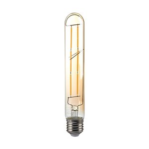 6W T30 LED Filament Bulb Amber Glass 2200K E27