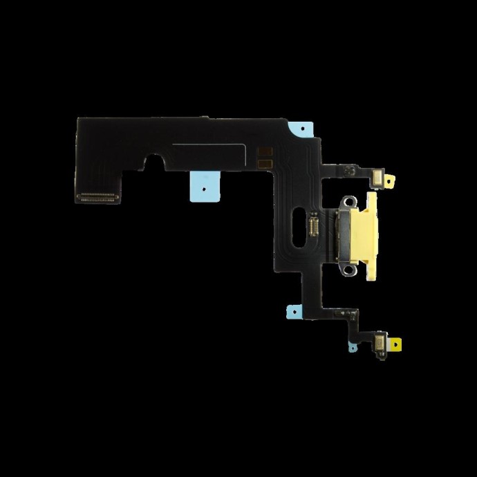 Connettore carica per iPhone XR Giallo Connettore carica per iPhone XR Giallo