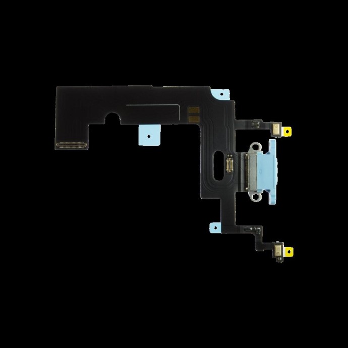 Connettore carica per iPhone XR Blu Connettore carica per iPhone XR Blu