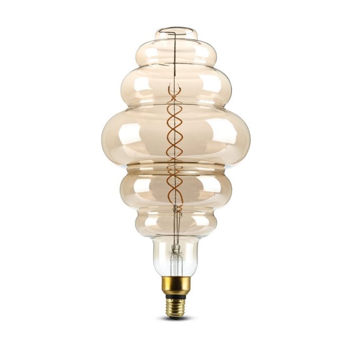 8W S200 LED Smoky /Double Filament Bulb 1800K E27 Dimmable 8W S200 LED Smoky /Double Filament Bulb 1800K E27 Dimmable