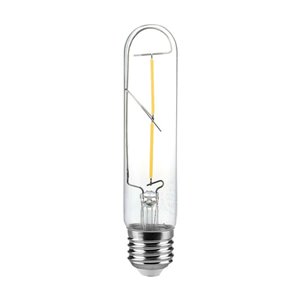 2W T30 LED Filament Bulb Clear Glass 3000K E27