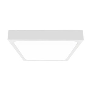 30W LED Dome Light 6500K Square,White Frame IP44
