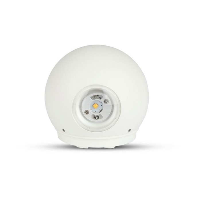 4W LED Wall Light White Body Round IP65 3000K 4W LED Wall Light White Body Round IP65 3000K