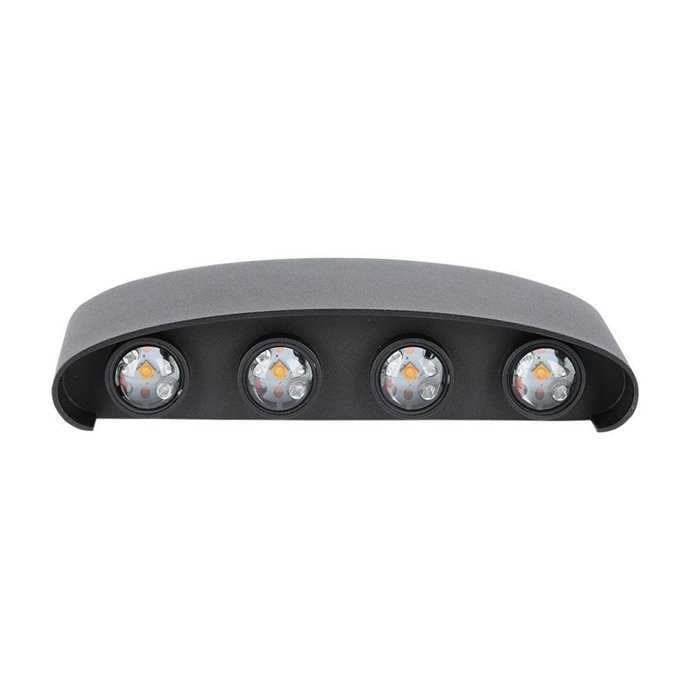 7W LED Wall Light Sand Black IP65 3000K 7W LED Wall Light Sand Black IP65 3000K