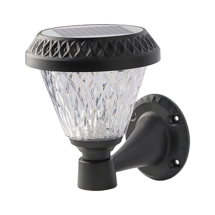 LED Sollar Wall Light with RF Control 3In1 IP44 Black Body LED Sollar Wall Light with RF Control 3In1 IP44 Black Body