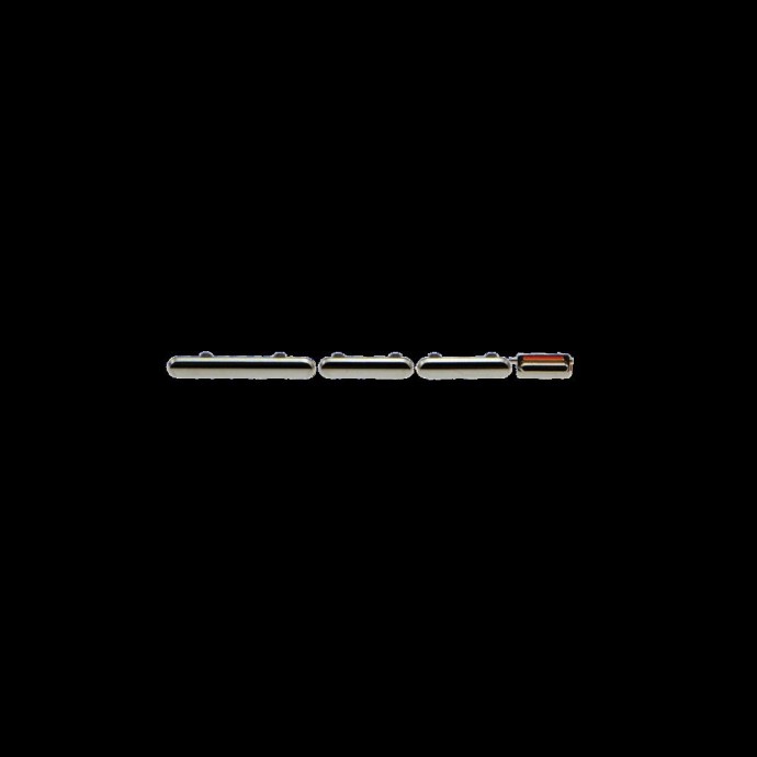 Pulsanti Volume+Mute+Power On/Off per iPhone XS Silver Pulsanti Volume+Mute+Power On/Off per iPhone XS Silver