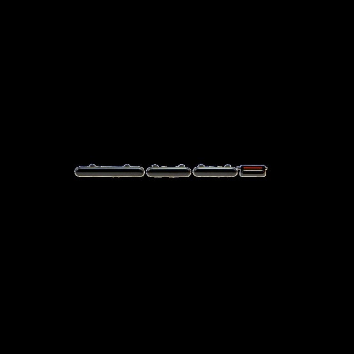 Pulsanti Volume+Mute+Power On/Off per iPhone XS Neri Pulsanti Volume+Mute+Power On/Off per iPhone XS Neri