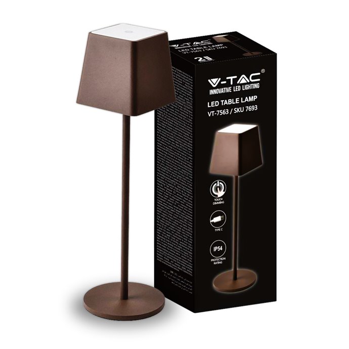 2W Table Lamp Corten Body IP54 3000K 2W Table Lamp Corten Body IP54 3000K