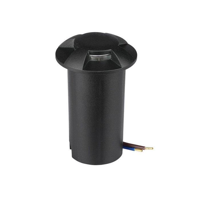 1W LED Step Light Black 4Way 3000K 1W LED Step Light Black 4Way 3000K