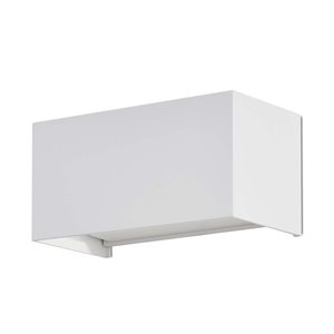 Rectangular LED Wall Lamp 24W 110LM/W with Double Adjustable Light Beam White Color 4000K IP65