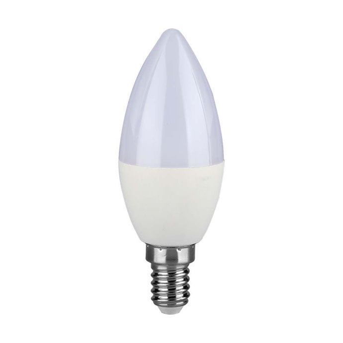 LED Bulb 2.9W E14 Plastic Candle 4000K