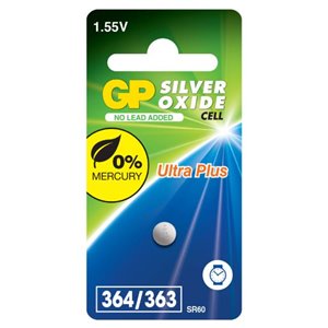 Batteria all'Ossido d'Argento 364F / 363 / SR621SW (Blister 1 Pezzo)