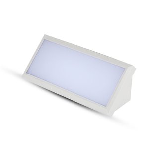 12W LED Landscape Outdoor Soft Light Medium 6400K White Body IP65