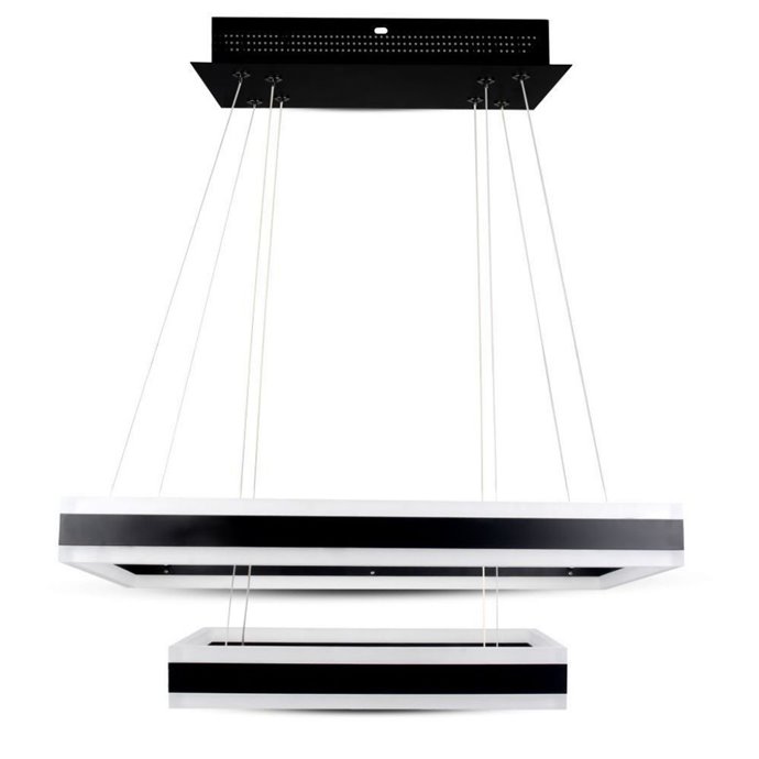 113W Soft Light Chandelier Dimmable Black 3000K 113W Soft Light Chandelier Dimmable Black 3000K
