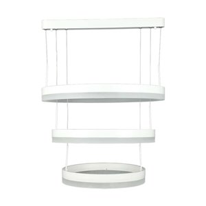 86W Soft Light Chandelier Dimmable White 3000K