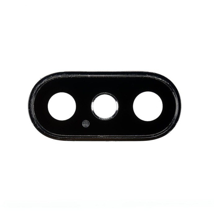 Cornice fotocamera posteriore e lente iPhone XS MAX Nera Cornice fotocamera posteriore e lente iPhone XS MAX Nera