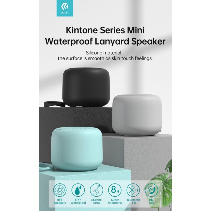 Altoparlante Bluetooth 5,0 5W in silicone Waterproof Nero Altoparlante Bluetooth 5,0 5W in silicone Waterproof Nero