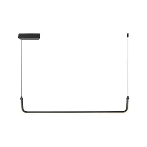 12W LED Designer Hanging Light Black 4000K