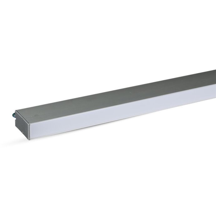 LED Linear Light Samsung Chip 40W Hanging Suspension Silver Body 6500K 1200X35X67mm LED Linear Light Samsung Chip 40W Hanging Suspension Silver Body 6500K 1200X35X67mm