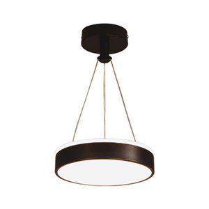 12W LED Designer Hanging Light Black 4000K