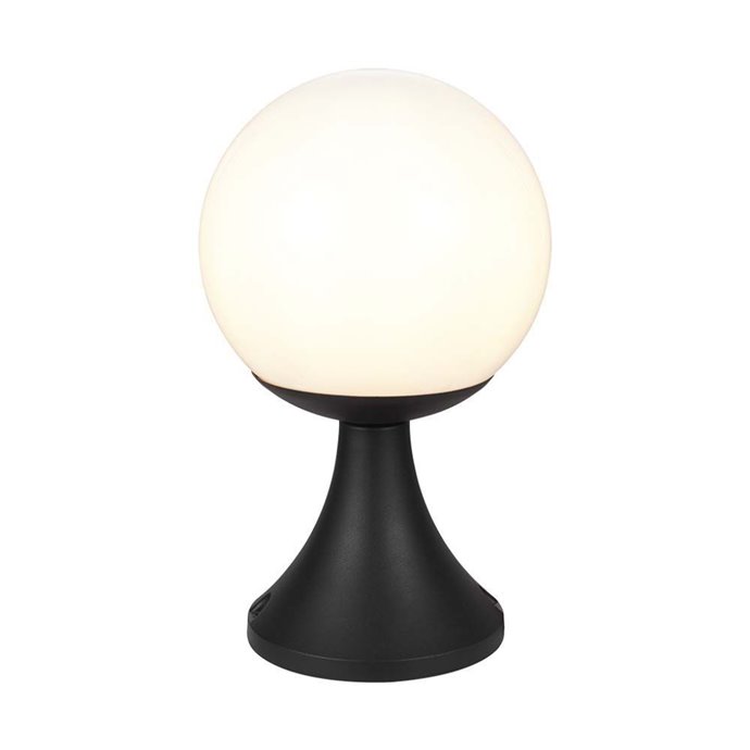 Stand Lamp 1*E27 Matt Black Opal Plastic C Ball Stand Lamp 1*E27 Matt Black Opal Plastic C Ball