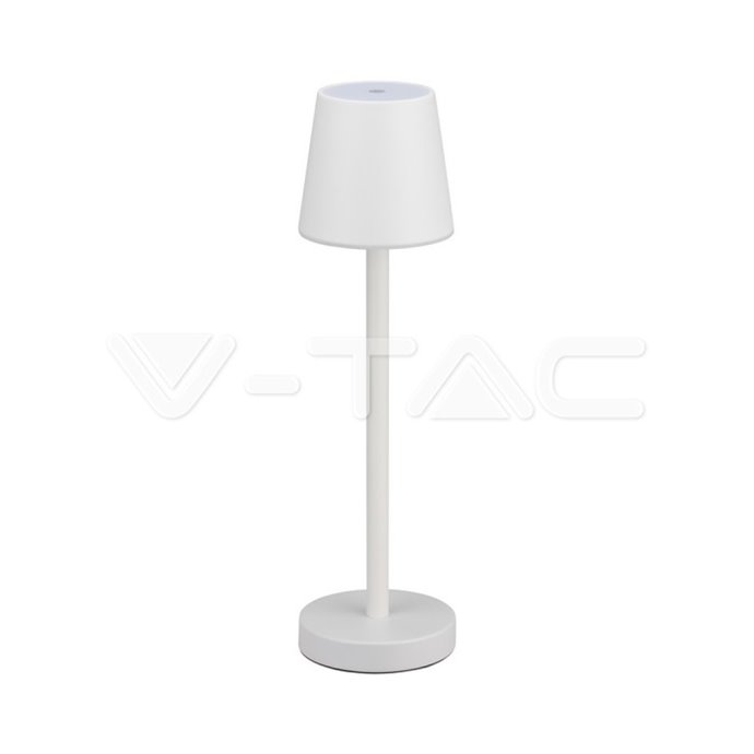 3W LED Table Lamp Rechargeable Touch Dimmable White Body 4000K 3W LED Table Lamp Rechargeable Touch Dimmable White Body 4000K