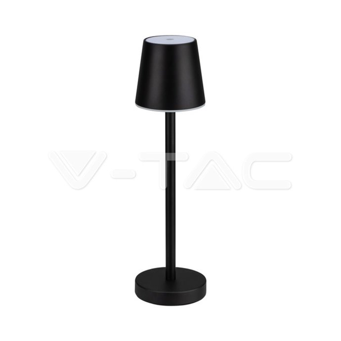 3W LED Table Lamp Rechargeable Touch Dimmable Black Body 4000K 3W LED Table Lamp Rechargeable Touch Dimmable Black Body 4000K