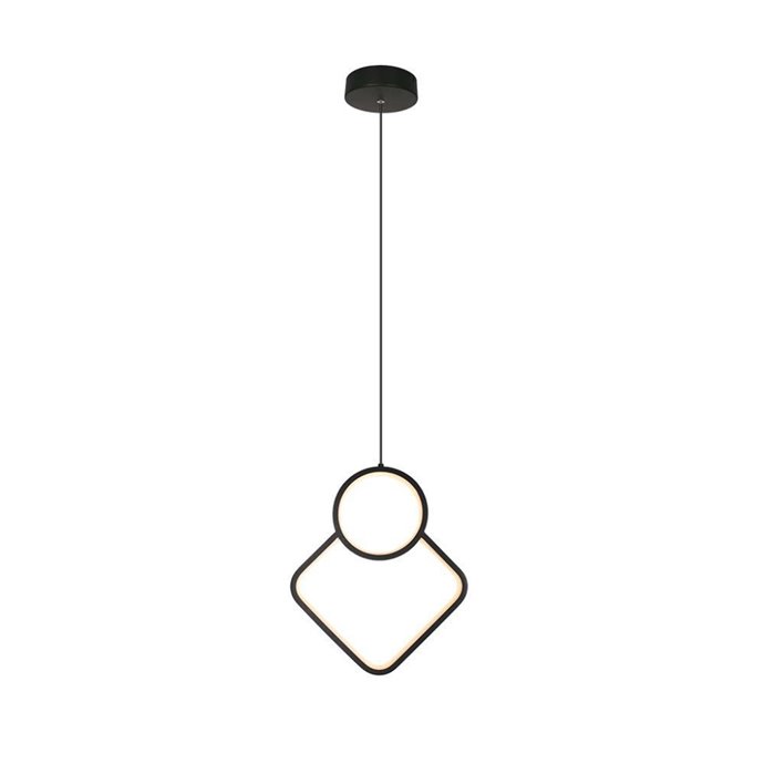 12W LED Designer Metal Hanging Lamp 280*1800MM Black Body 4000K 12W LED Designer Metal Hanging Lamp 280*1800MM Black Body 4000K