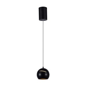 8.5W LED Hanging Lamp Œ¶180 Black Body 3000K