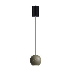 8.5W LED Hanging Lamp Œ¶180 Adjustable Wire Touch On/Of Gold Body 3000K
