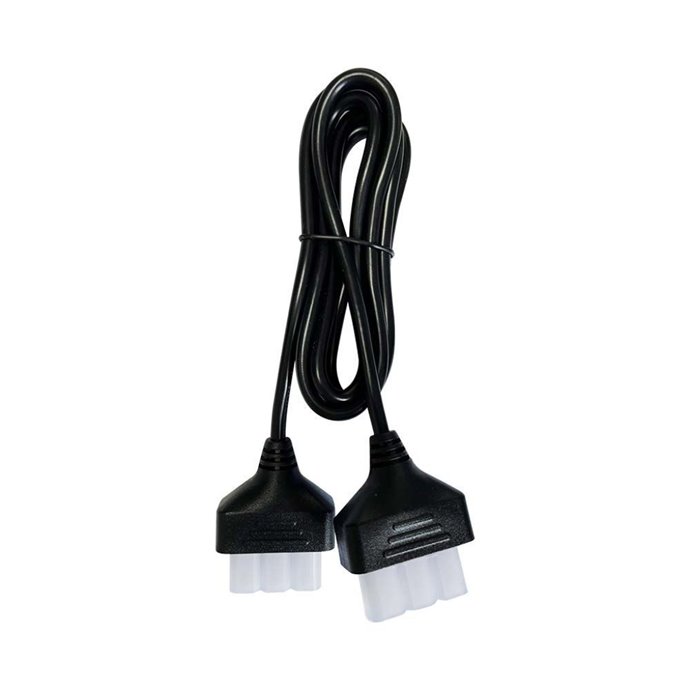 Power Cable With 2 Plugs Black 2M 3*0.75MM√Ç¬≤